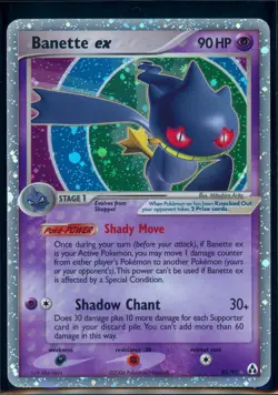 Pokemon EX LEGEND MAKER - #85/92 Banette ex - Ultra Rare Holo - ENG - Near Mint - Image 1