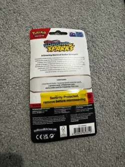 Pokemon TCG: S&V Surging Sparks Checklane Blister - Pachirisu Promo SEALED PACK - Image 2