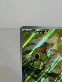 Pokemon TCG Caterpie 172/165 Illustration Rare Scarlet & Violet 151 2023 [NM] - Image 5
