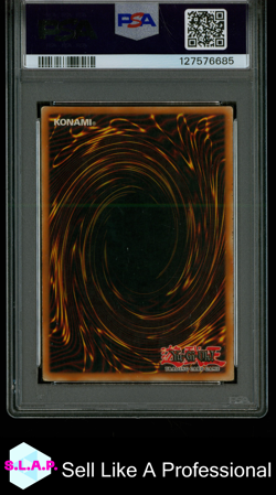 DARK MAGICIAN GERMAN YU-GI-OH! STARTER DECK: YUGI 2002 G005 PSA 5 - Image 2
