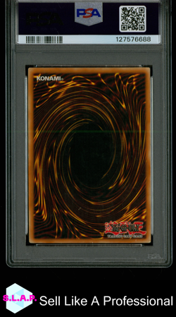 BLCK LUSTER SOLDIER YUGI EVOLTN-1ST ED. SYE YUGIOH STARTER DECK 2004 024 PSA 6 - Image 2