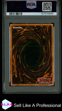 SERPENT NIGHT DRAGON SRL-EUROPE YU-GI-OH! SPELL RULER 2003 E130 PSA 5 - Image 2
