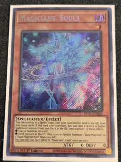 Yugioh Magicians’ Souls BROL-EN066 Secret Rare 1st Ed NM - Image 1