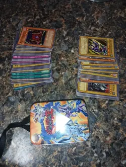 Vintage Yu-Gi-Oh Tcg Lot Of 38 (SDY) And 34(Sye) with mini tin - Image 1