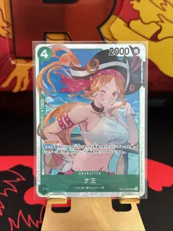 One Piece card OP14-031 SR Nami Japanese Era - Image 1