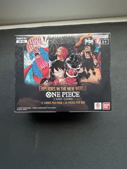 One Piece Ccg Emperors in the New World Booster Box OP-09 Sealed Booster Box New - Image 1
