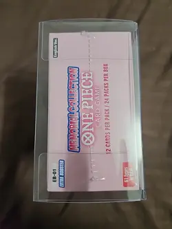 ONE PIECE ENGLISH TCG: MEMORIAL COLLECTION (EB-01) Extra Booster Box Sealed - Image 2