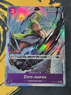 Zoro-Juurou (Alternate Art) - Awakening of the New Era (OP05) One Piece TCG - Image 1