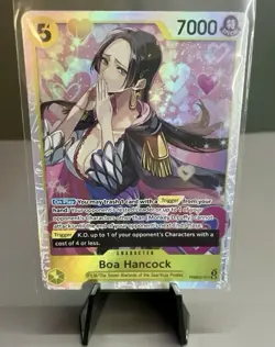 🔥 Boa Hancock - PRB02-017 - The Best Premium Booster Vol. SR One Piece TCG 🔥 - Image 1