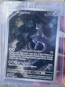 SEALED Pokemon TCG Mewtwo SVP 151 #052 Black Star Promo Card NM Condition - Image 1
