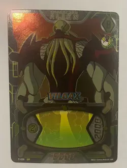 BEN 10 CCG SUPER RARE C-026 VILGAX GOLD FOIL CARD - Image 1