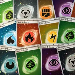 Pokemon TCG 40 Basic Energy Cards Bundle (2023-5 of each energy) - Image 2