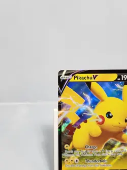 Pikachu V SWSH061 Black Star Promo Shining Fates Pokemon Card - Image 2