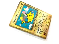 90s Pokemon Pocket Monsters Pikachu Flying Japanese Trading Card - Image 1