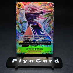 One Piece Carrying On His Will Card OP13-108 Jewelry Bonney - Alternate Art - Image 1