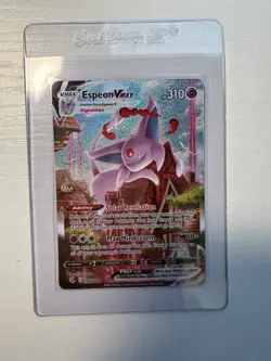 Espeon VMAX 270/264 Alt Alternate Art Fusion Strike 2021 Pokemon Card - Image 4