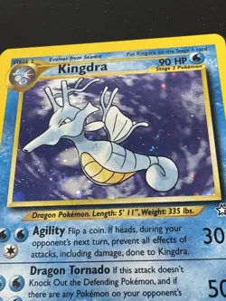 Kingdra 8/111 Holo - Pokemon Neo Genesis Card - Lightly Played NM 8/111 - Image 3