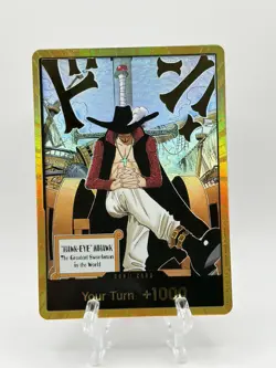 DON!! Card Gold Mihawk Alt OP14 - ONE PIECE - NM - English - Image 1