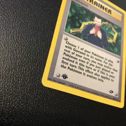 Giovanni 104/132 Gym Challenge Rare 1st Edition Pokemon Card Nm Condition - Image 2