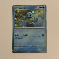 Squirtle Holo SVP 048 Black Star Promo Pokemon TCG Card - Image 1