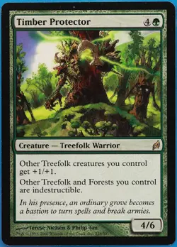 Timber Protector Lorwyn NM Green Rare MAGIC GATHERING CARD (ID# 489237) ABUGames - Image 1