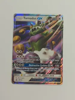 Tornadus GX - SM134 - Pokemon Sun & Moon Promo Ultra Rare Card NM Holographic - Image 2