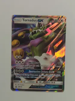 Tornadus GX - SM134 - Pokemon Sun & Moon Promo Ultra Rare Card NM Holographic - Image 3