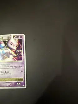 Pokemon Mewtwo TCG LV.X Holo Card 144/146 Legends Awakened - Image 2