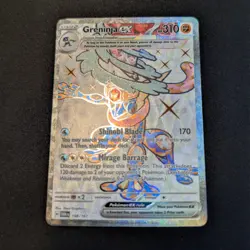 Greninja ex 198/167 Ultra Rare SV06 Twilight Masquerade Pokemon Card - Image 1