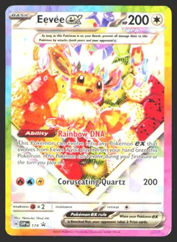 Eevee ex - 174 SVP SV: Scarlet & Violet Promo Cards English NM - Image 1