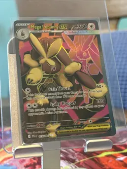 Mega Lopunny EX 115/094 Full Art Phantasmal Flames Pokemon Card (NM) - Image 1