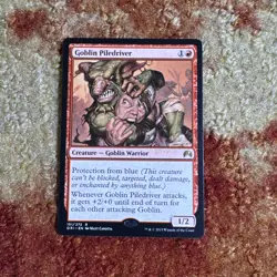 GOBLIN PILEDRIVER Magic Origins ORI Magic The Gathering MTG CARD - Image 1