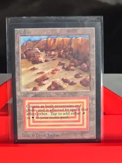 1993 PLATEAU Magic the Gathering Collector's Edition CE MTG Sharp Corners - Image 1