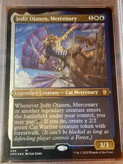 Jedit Ojanen, Mercenary (Foil Etched) - Commander: Dominaria United (DMC) PSA 8 - Image 2