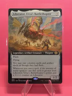 Liberator, Urza's Battlethopter (Extended Art) The Brothers' War Regular - Image 1