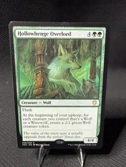 Hollowhenge Overlord | VOC #36 | MTG Innistrad Commander | Rare Wolf - Image 1