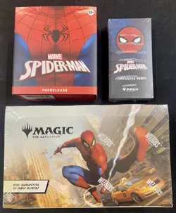 MTG - MAGIC MARVEL'S SPIDER-MAN - BOX - 30 Booster + Box Prerelease ITA - SEALED - Image 1