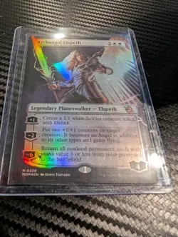 Archangel Elspeth (Borderless) March of the Machine Foil - Image 1