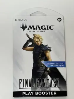Magic The Gathering Final Fantasy Sleeved Booster Pack Factory New - Image 1