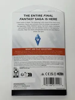 Magic The Gathering Final Fantasy Sleeved Booster Pack Factory New - Image 2