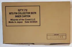 MTG - Inner Carton - Final Fantasy Collector Booster Boxes - 6x Sealed Boxes - Image 1
