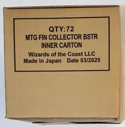 MTG - Inner Carton - Final Fantasy Collector Booster Boxes - 6x Sealed Boxes - Image 3