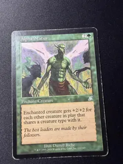 Alpha Status Scourge MP MTG - Image 1