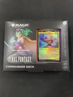 MTG Final Fantasy Revival Trance Commander Deck Factory Sealed Eng - Image 1