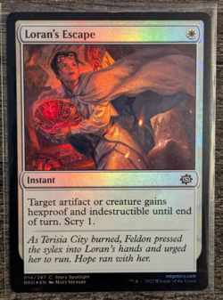 MTG: Loran's Escape (The Brothers War)(FOIL COMMON) - Image 1