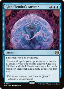 1 x Glen Elendra's Answer - Lorwyn Eclipsed - NM-Mint - MTG - Image 1