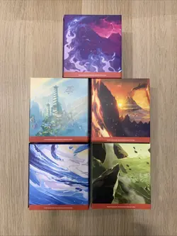 MTG Magic Avatar The Last Airbender Set of 5 Prerelease Packs FACTORY SEALED - Image 4