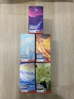 MTG Magic Avatar The Last Airbender Set of 5 Prerelease Packs FACTORY SEALED - Image 5