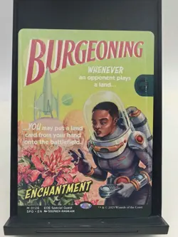 MTG Burgeoning (0126) *Non-Foil* Borderless Poster Edge Of Eternities NM/MT TCG - Image 1