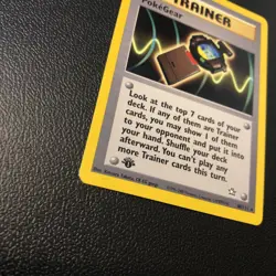 PokeGear 88/111 Neo Genesis Rare First Edition Pokemon Card In Mint Condition - Image 2